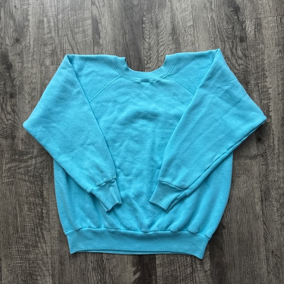 Vintage 80s Carousal Horse Raglan Sweatshirt - Picture 2 of 5